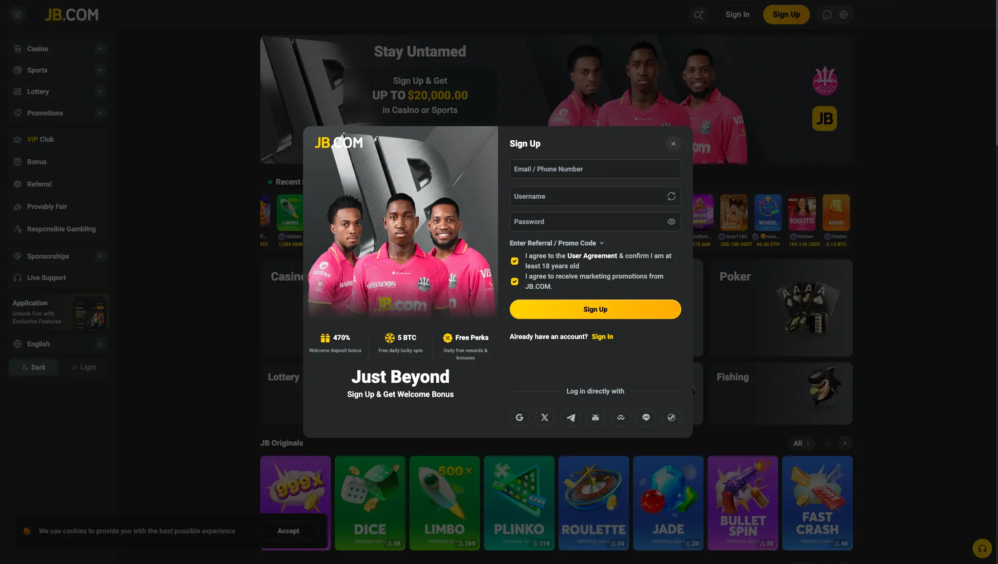 JB Casino Nederland image 1